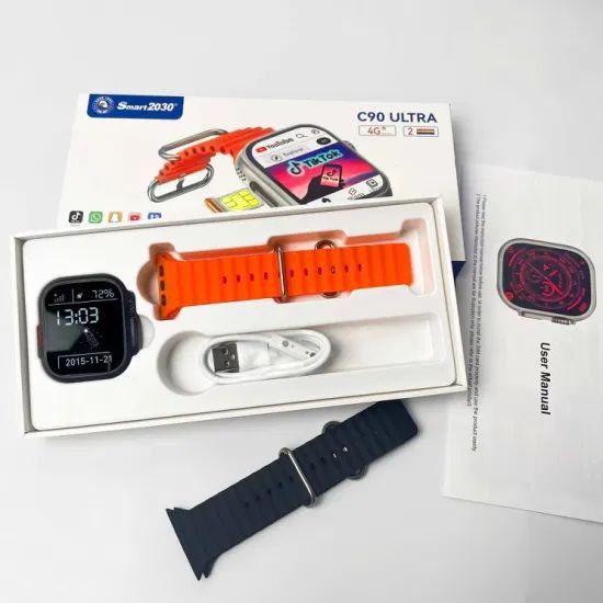 Smart watch C90 Ultra, Sim card. Умные смарт часы с симкартой.