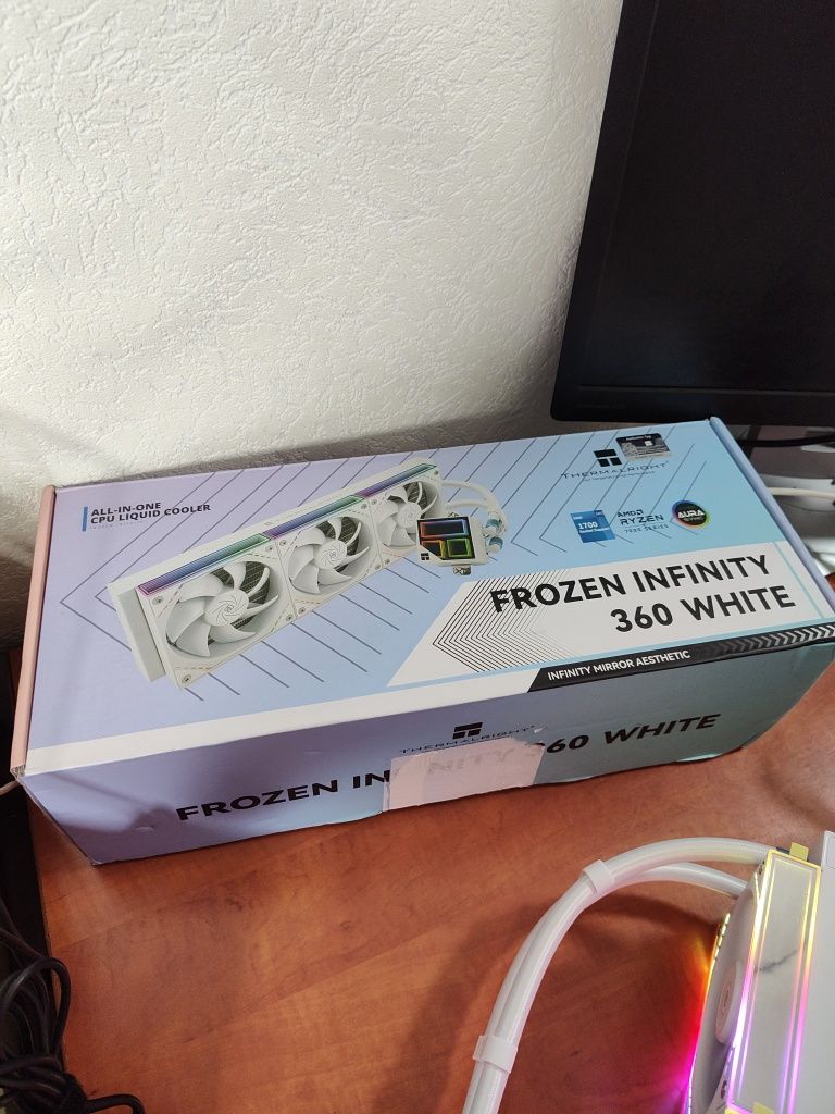 Okazie! Cooler cpu argb Thermalright Frozen Infinity 360 white nou box
