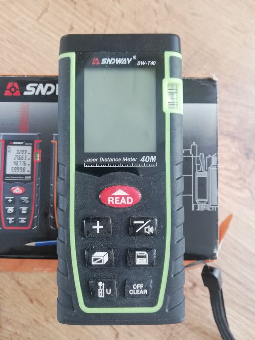 Telemetru laser display digital SNDWAY 40 m