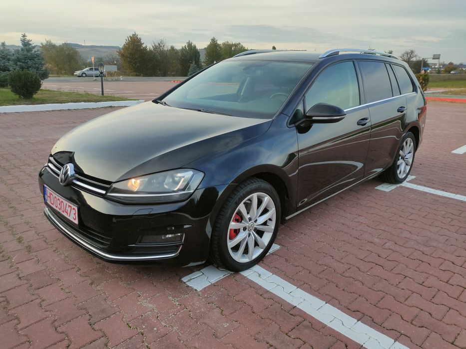 Volkswagen Golf 7 2.0 TDI , Automat-Padele-153Cp-Navi-Euro6-2015
