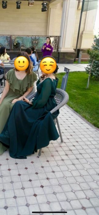 Платье в пол сшитое на заказ