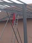 Vând hala metalica 8x15x4 din profil ipe