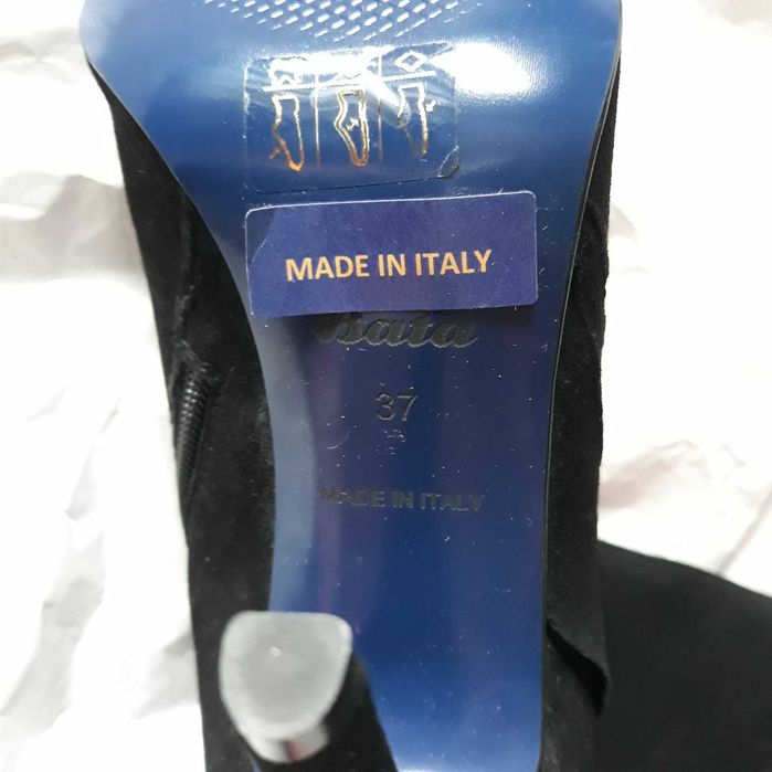 Cizme peste genunchi piele Bata !