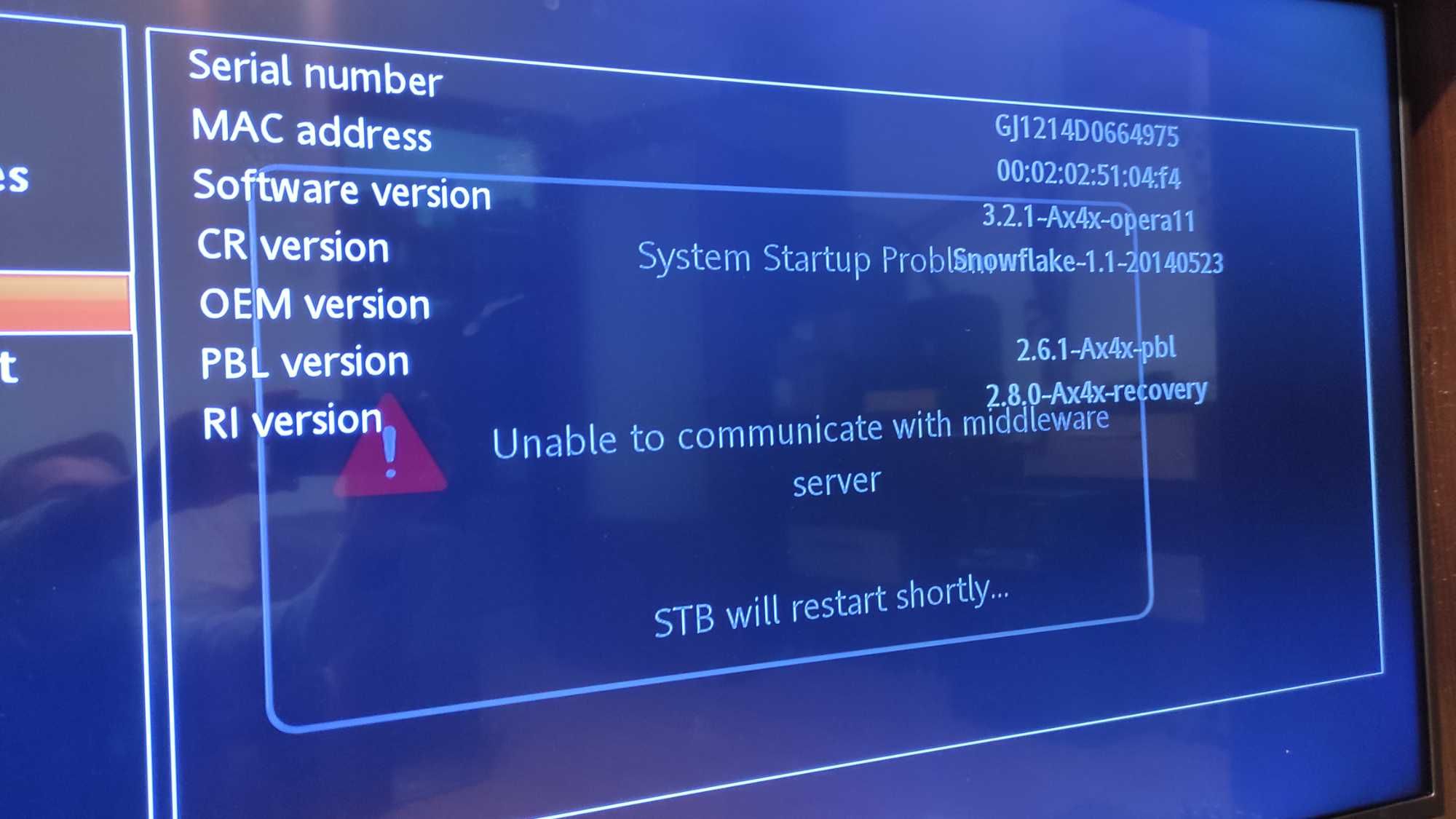 dispozitiv modul periferice IPTV AMINO A140 complet si telecomanda