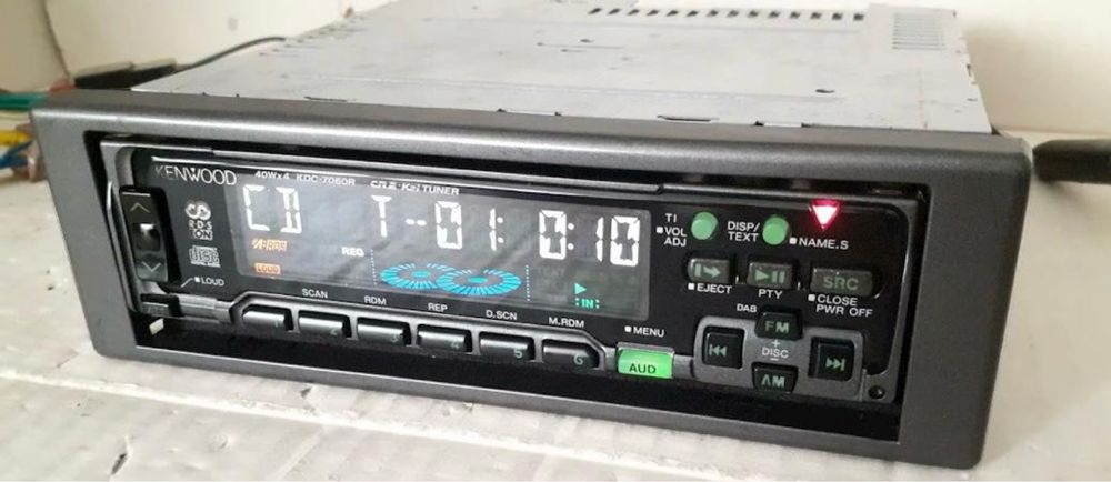 Cd player auto Kenwood Mask old school-adaptor BT Usb