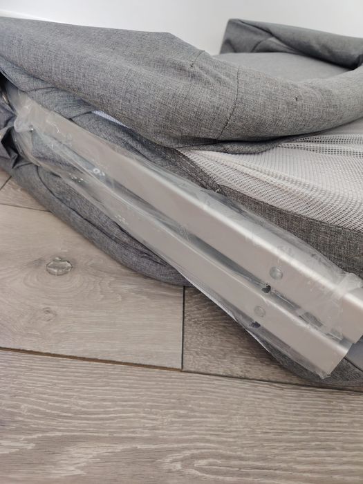 Pătuț pliant Lionelo  Vera gri 90x50cm