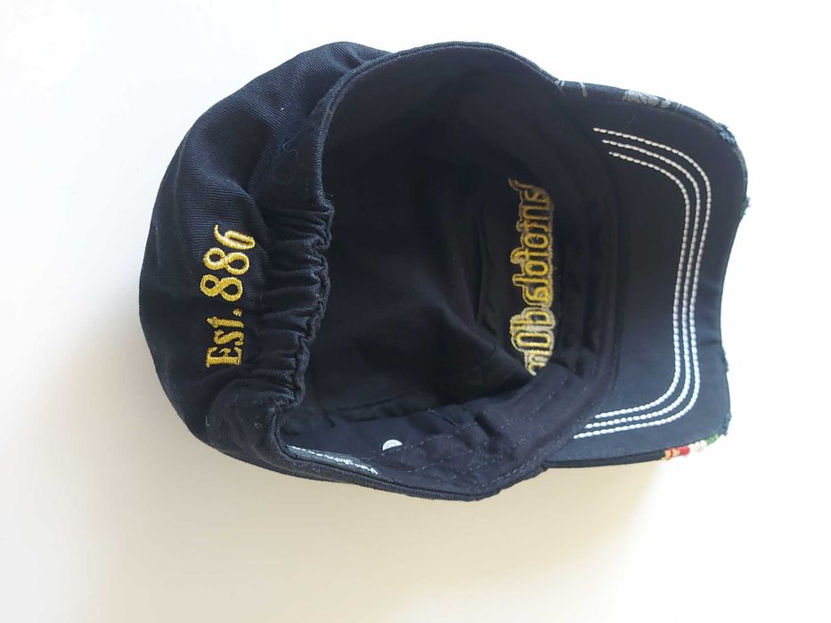 Шапка с козирка Pantofola D Oro , unisex 58 см бяла и черна