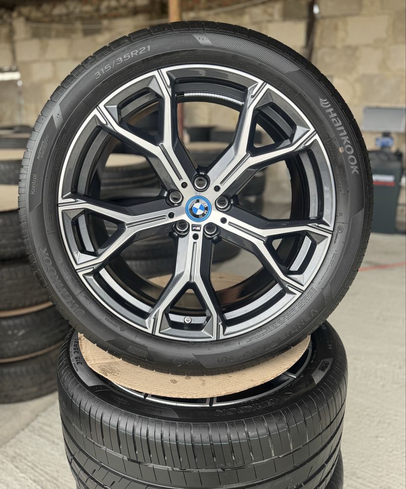 Jante Bmw X5 X6 R21 G05 G06 M741 Noua Originale Hankook de vara 2024