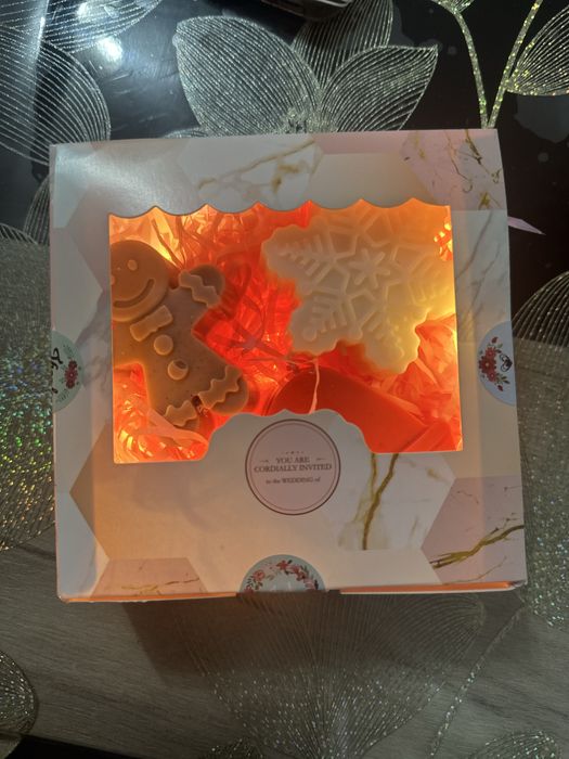 Cutie cadou cu lumari parfumate