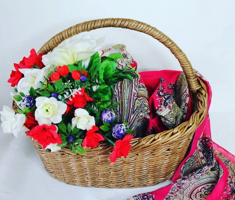 Корзина плетеная