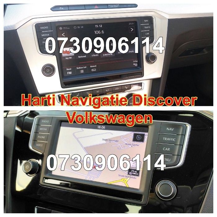 VW SD Card Navigatie harti 2026 DISCOVER 32GB Passat B8 Tiguan GOLF 7