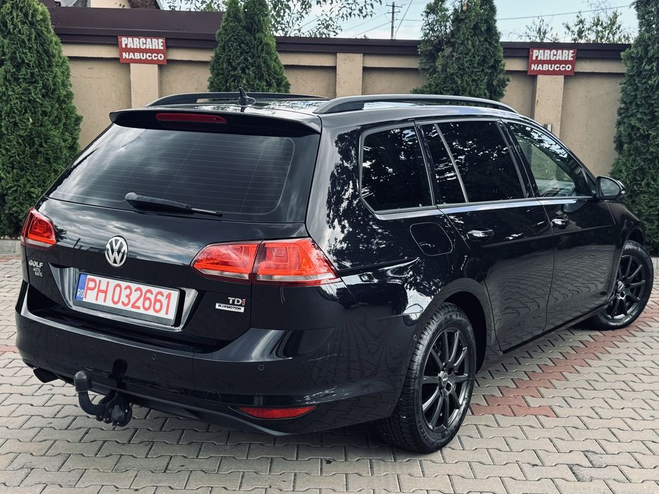 VW Golf 7 2015 1.6TDI Istoric / RAR /Garantie / Rate