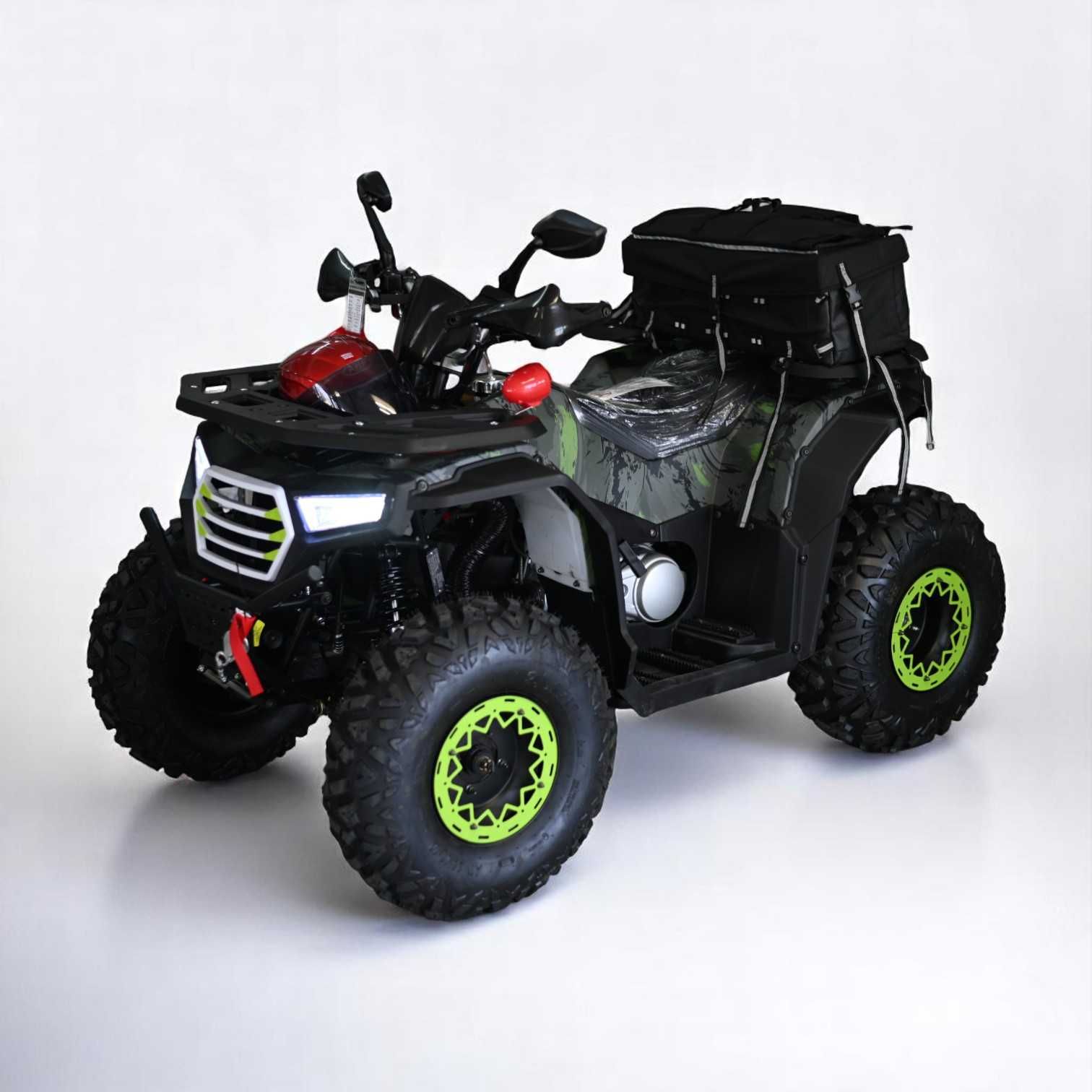 Бензиново ATV 200cc Intruder Автоматик - Red Camouflage