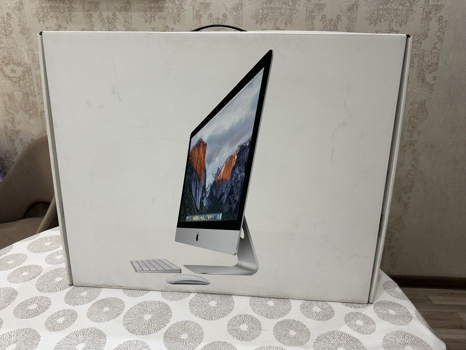 Imac 27 5K коробка состояние отличное