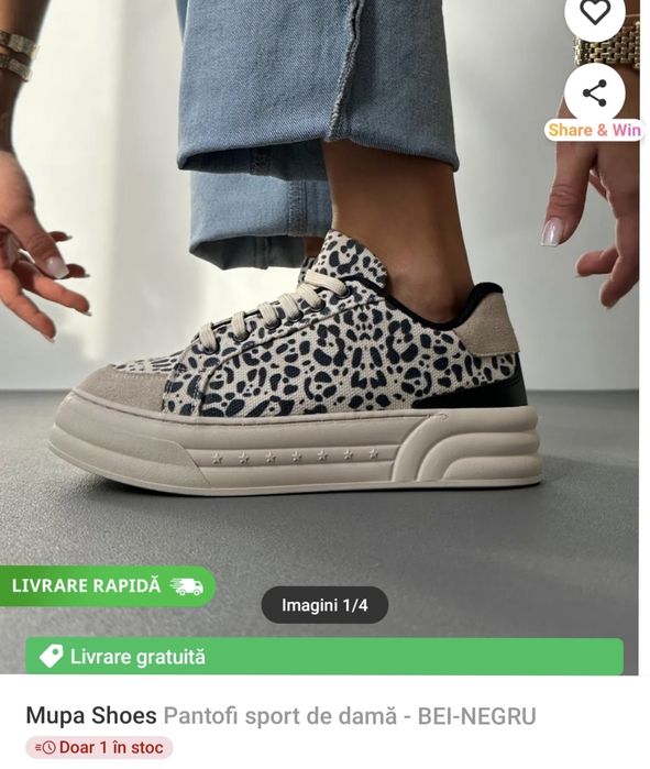 Adidasi femei marimea 36