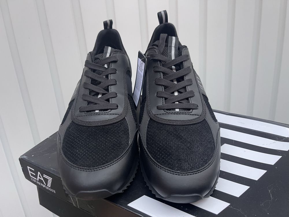Adidasi Emporio Armani originali noi piele pantofi sport tenisi