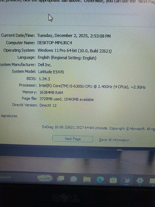 Dell Latitude,Ecran 14",Cpu i5,Ram 16gb,SSD 512gb, Baterie 6 ore,Win11