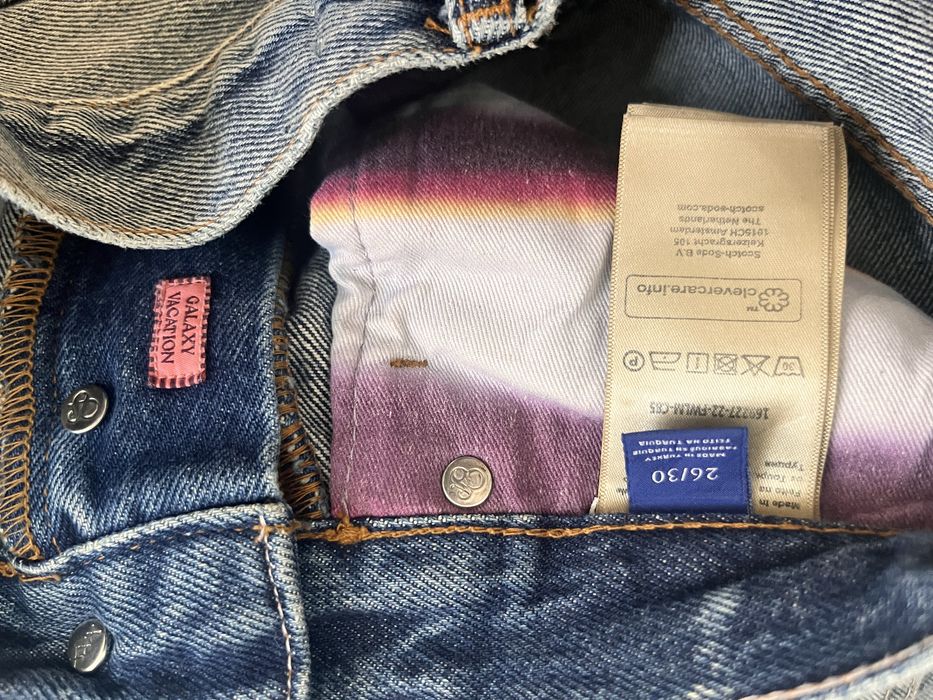 Scotch&soda 26 размер mom streight high дънки