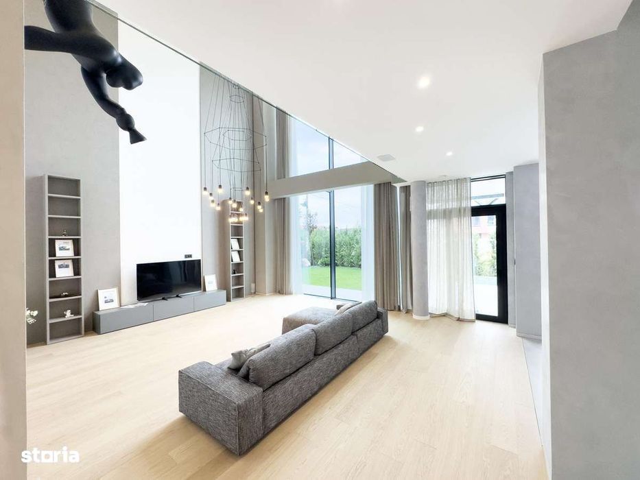 NEXO Nature Pipera -Vile Inteligente-Piscină Încălzită-Living înalt 7m