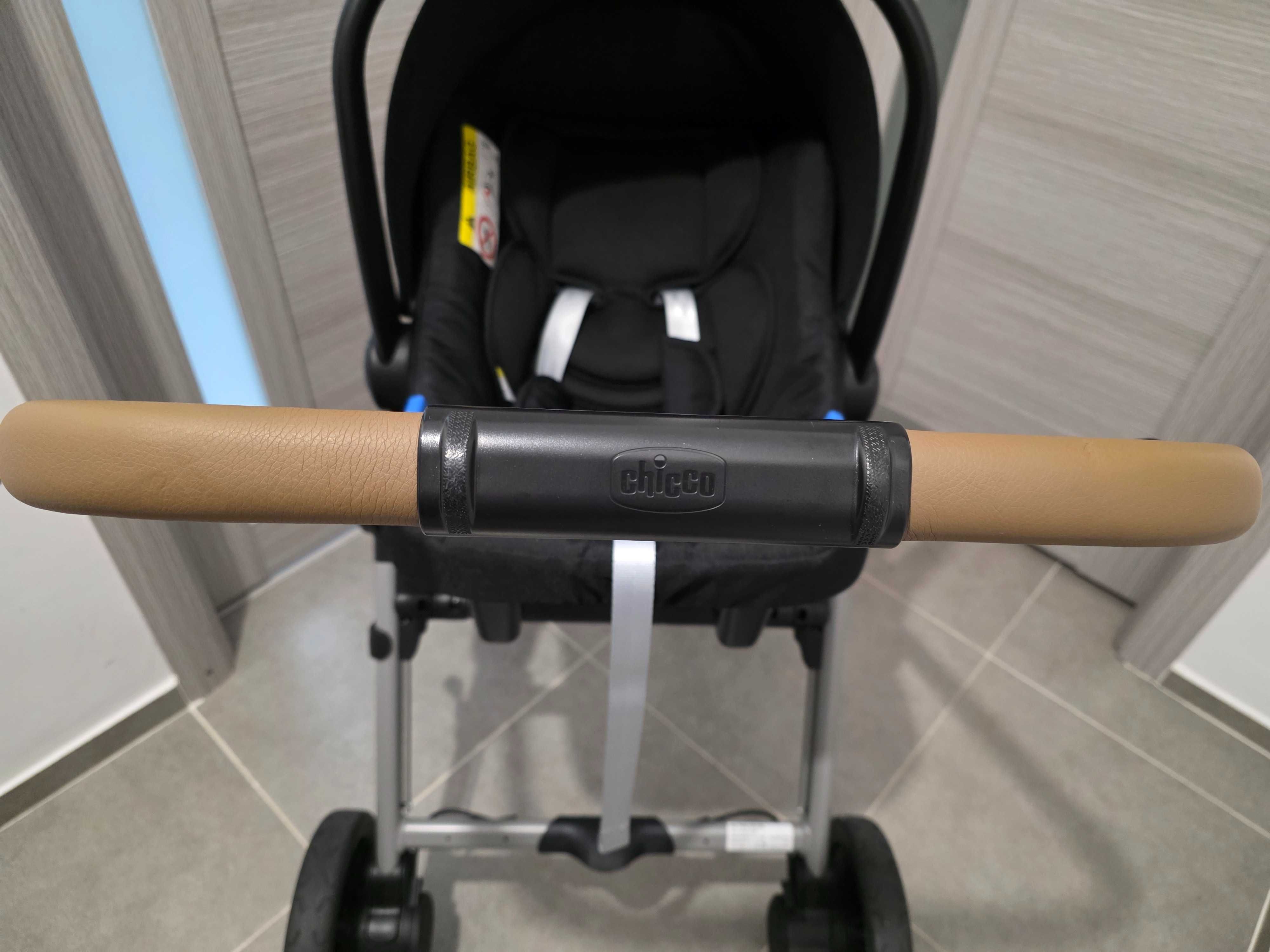 Carucior 3 in 1 Chicco Trio Best Friend Pro Light Magnet Gray