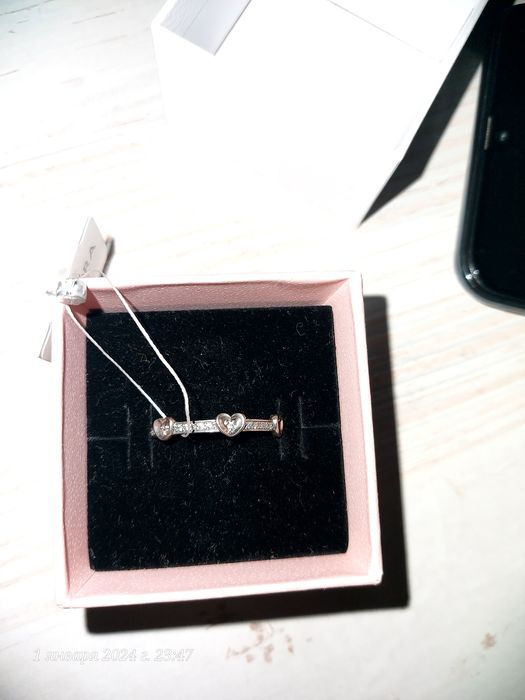 Кольцо PANDARO серебро