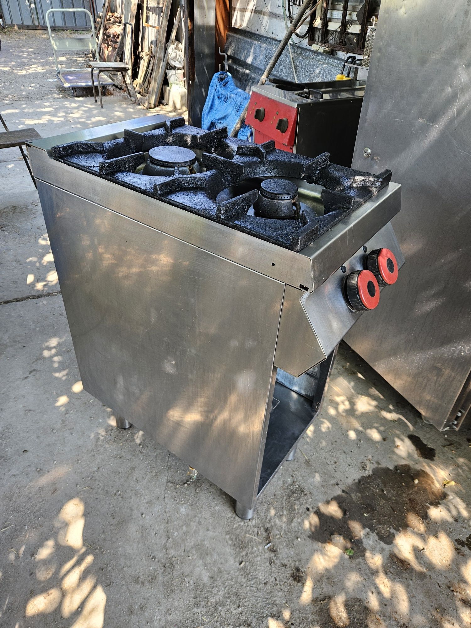 Газов котлон на база Професионален със защита СЕ  2-ка. Втора употреба