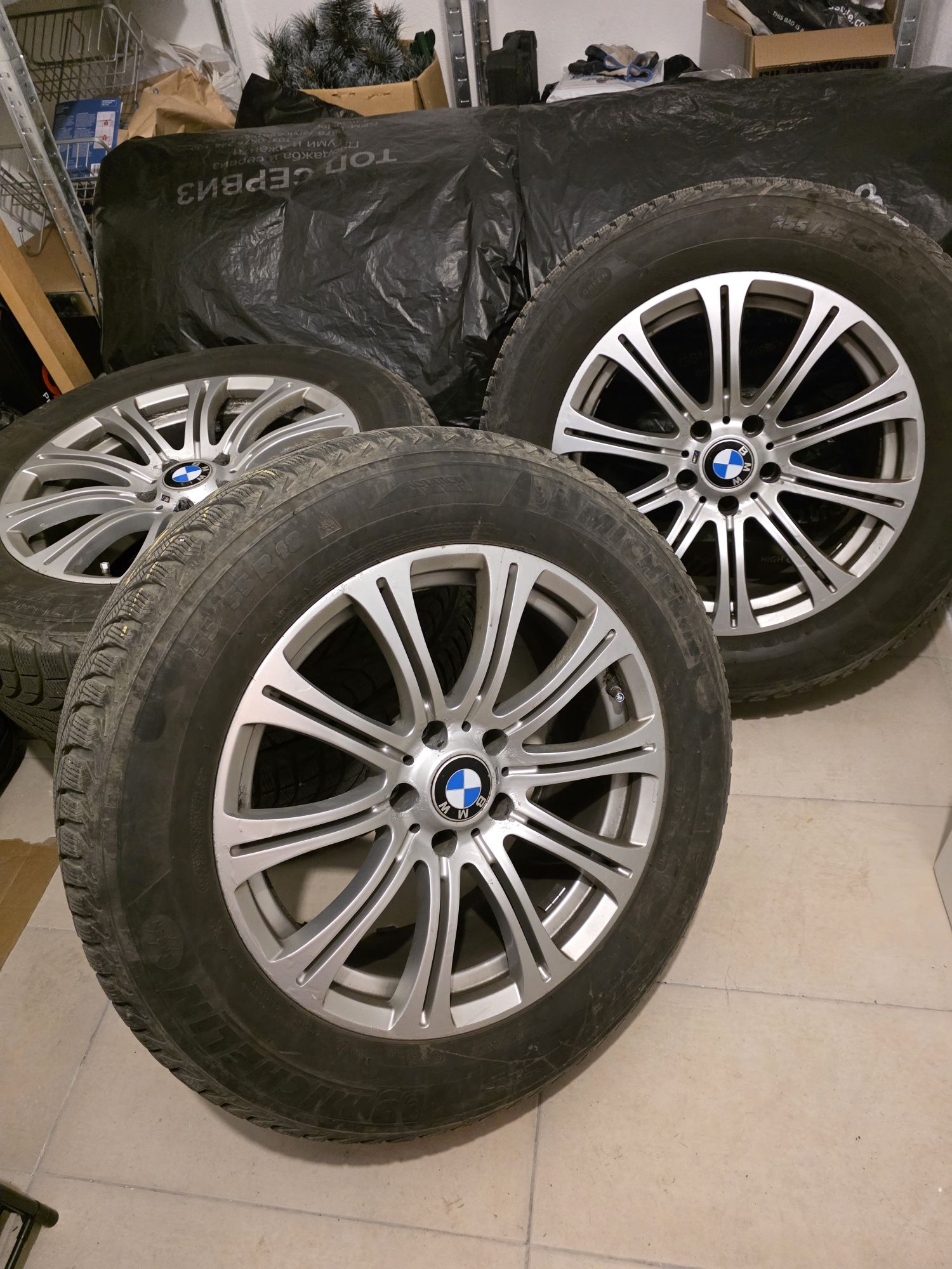 Зимни гуми с джанти за BMW X5 E70 – 255/55 R18 Michelin Latitude Green