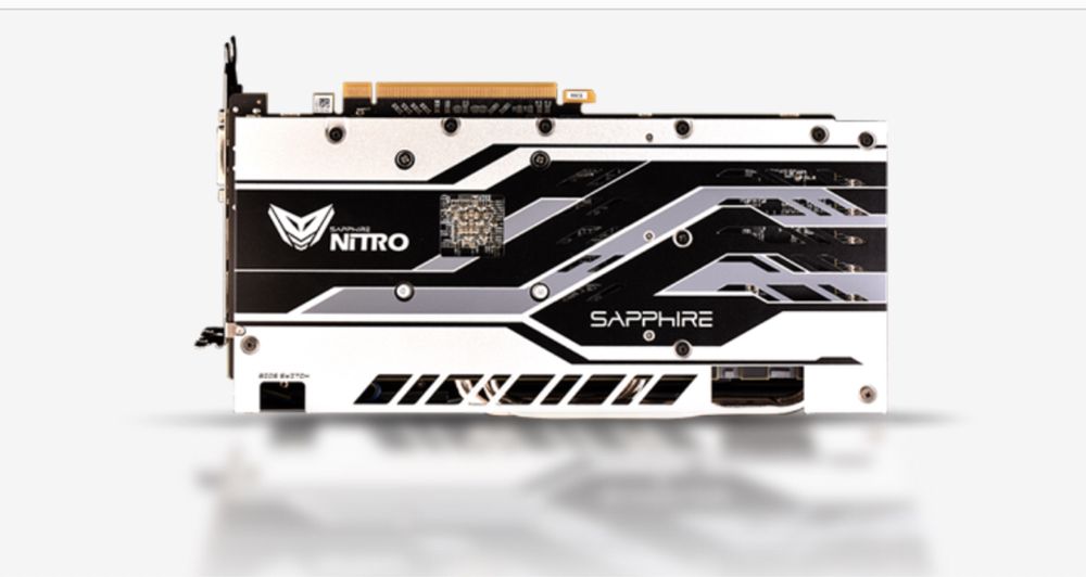 Продам видеокарту AMD Sapphire Nitro RX580 4Gb