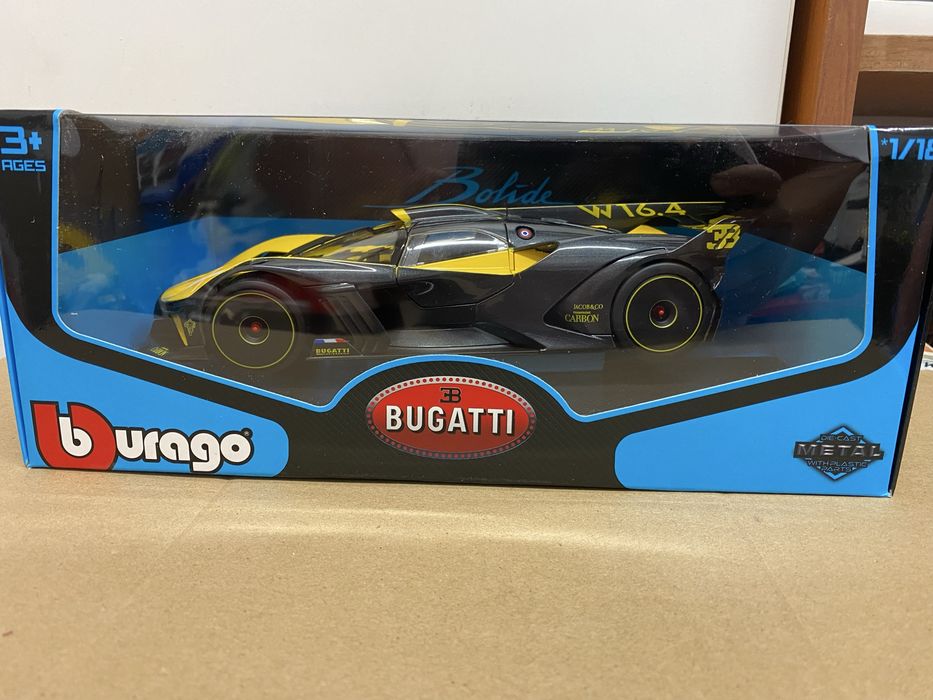 BBURAGO BUGATTI BOLIDE  w16.4 2020 machetă auto scara 1:18