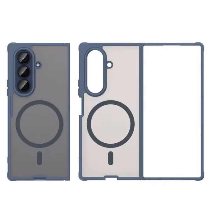 Samsung Z FOLD 7 Husa Magsafe Hard PC Fata Spate Mata