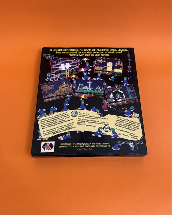 Joc Retro Lemmings (1991) – Original, Compatibil PC, Disk 5.25”