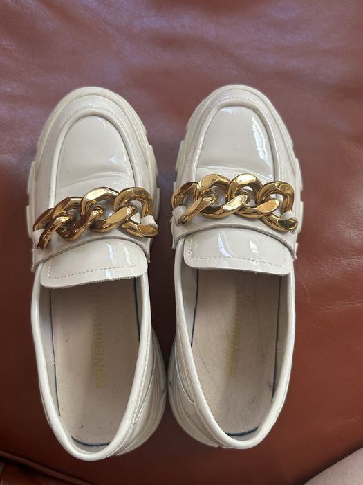 Pantofi casual de piele, Benvenuti, marimea 39, purtati o data.