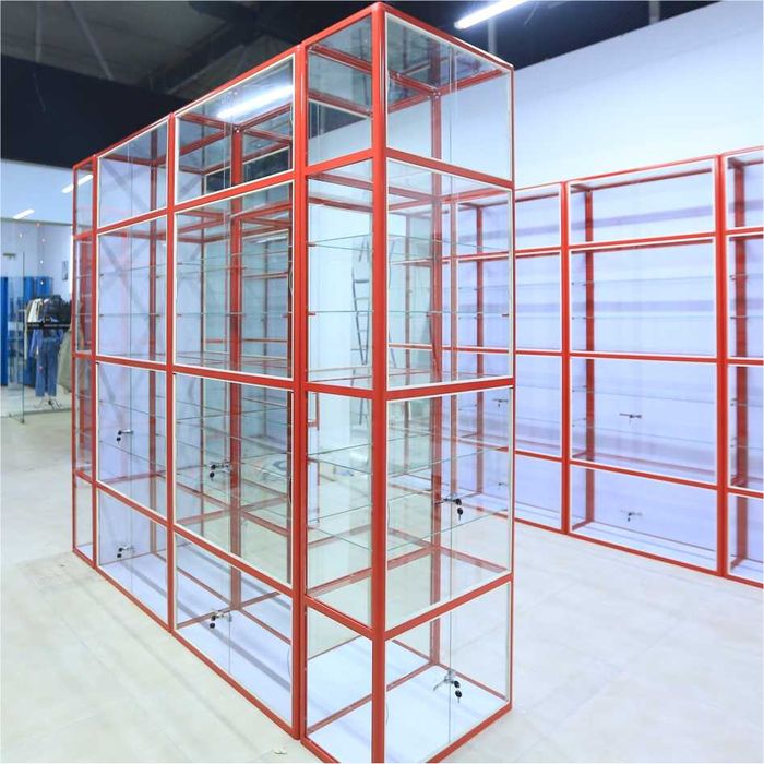 Oynaly prilavkalar, Акция,  savdo uskunalari vitrinalar stellajlar