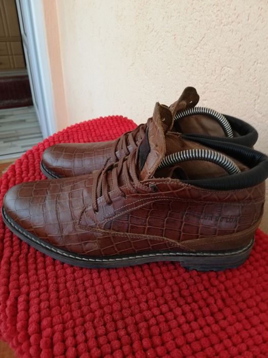 Ghete piele nr 41/42 bărbați Cycleur de Lux