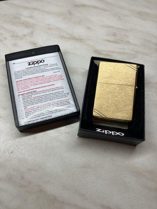 Zippo brass vintage look