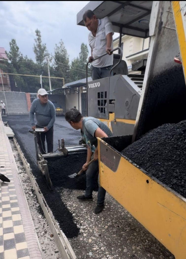 Asfalt ishlarini qilamiz sifatli va arzon Toshkint va Viloyat buylab