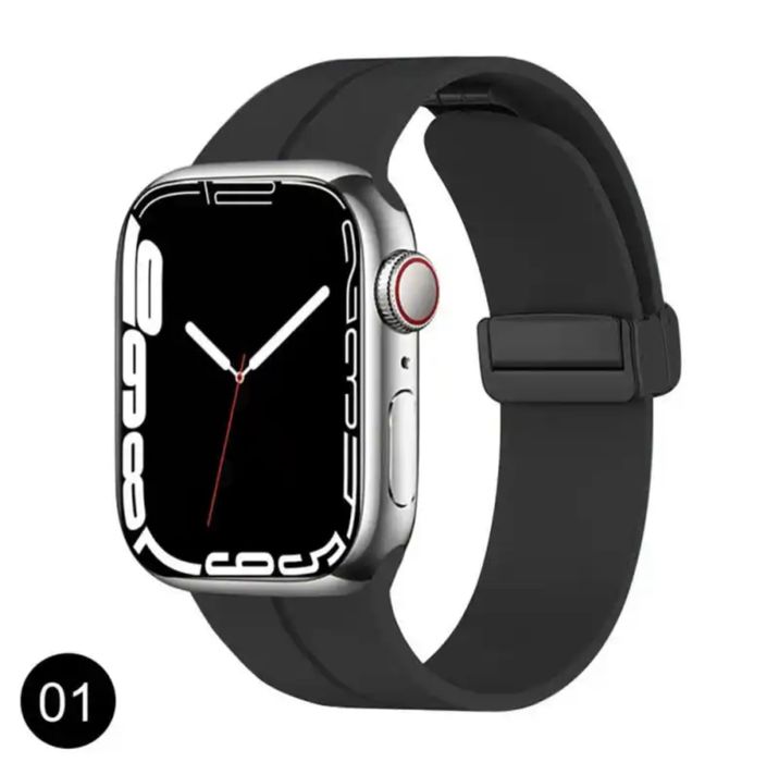 Curea Husar Silicon Magnetica Incarator Cablu Usb Ceas Apple Watch
