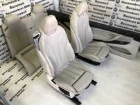 Scaune interior Recaro sport piele crem BMW seria 6 F13 coupe