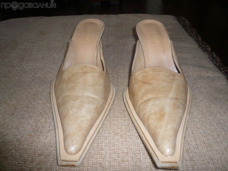 обувки-чехли от еко кожа дамски
