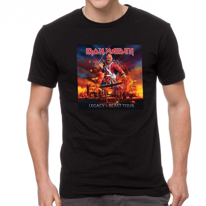 Мъжки потници IRON MAIDEN с ROCK / РОК принт! Поръчай с твоя идея!
