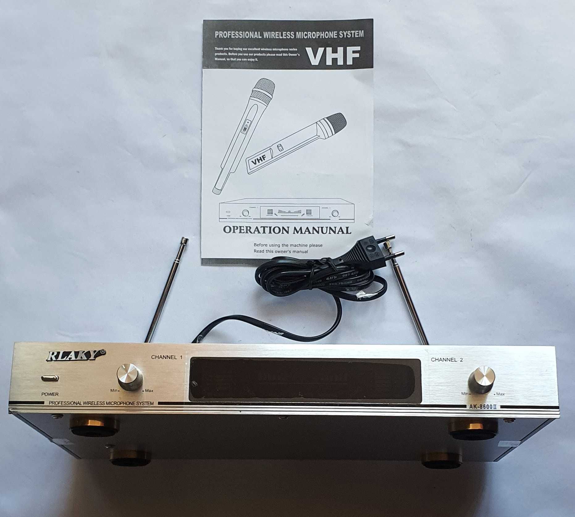 Set microfoane profesionale wireless Rlaky AK 8600