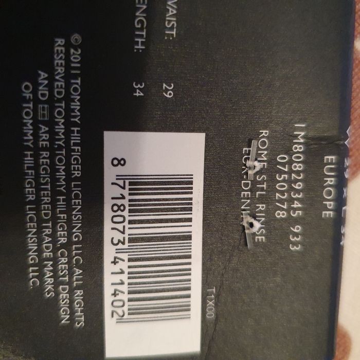 Blugi Tommy Hilfinger mas 29/34