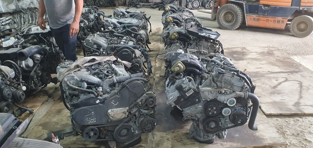 Привозные двигателя из Японии.