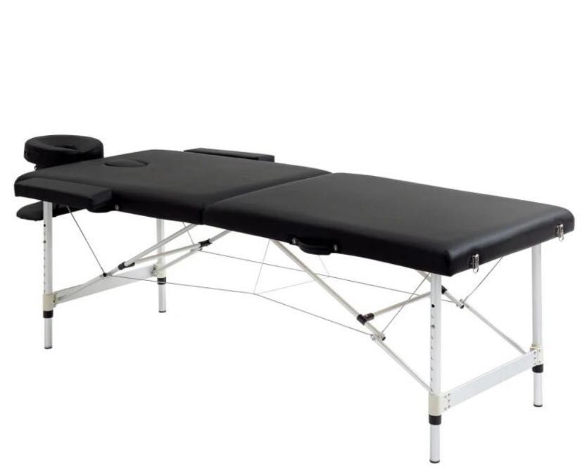 Vând masă de masaj/gene pliabilă și portabilă din aluminiu