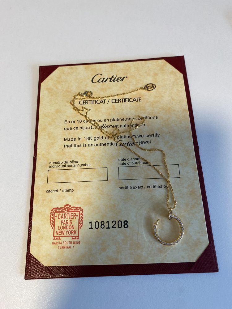 Colier Cartier Cui Gold 18K Diamond