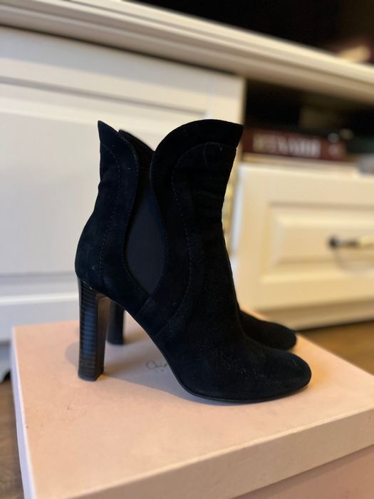 Боти естествен велур 38номер