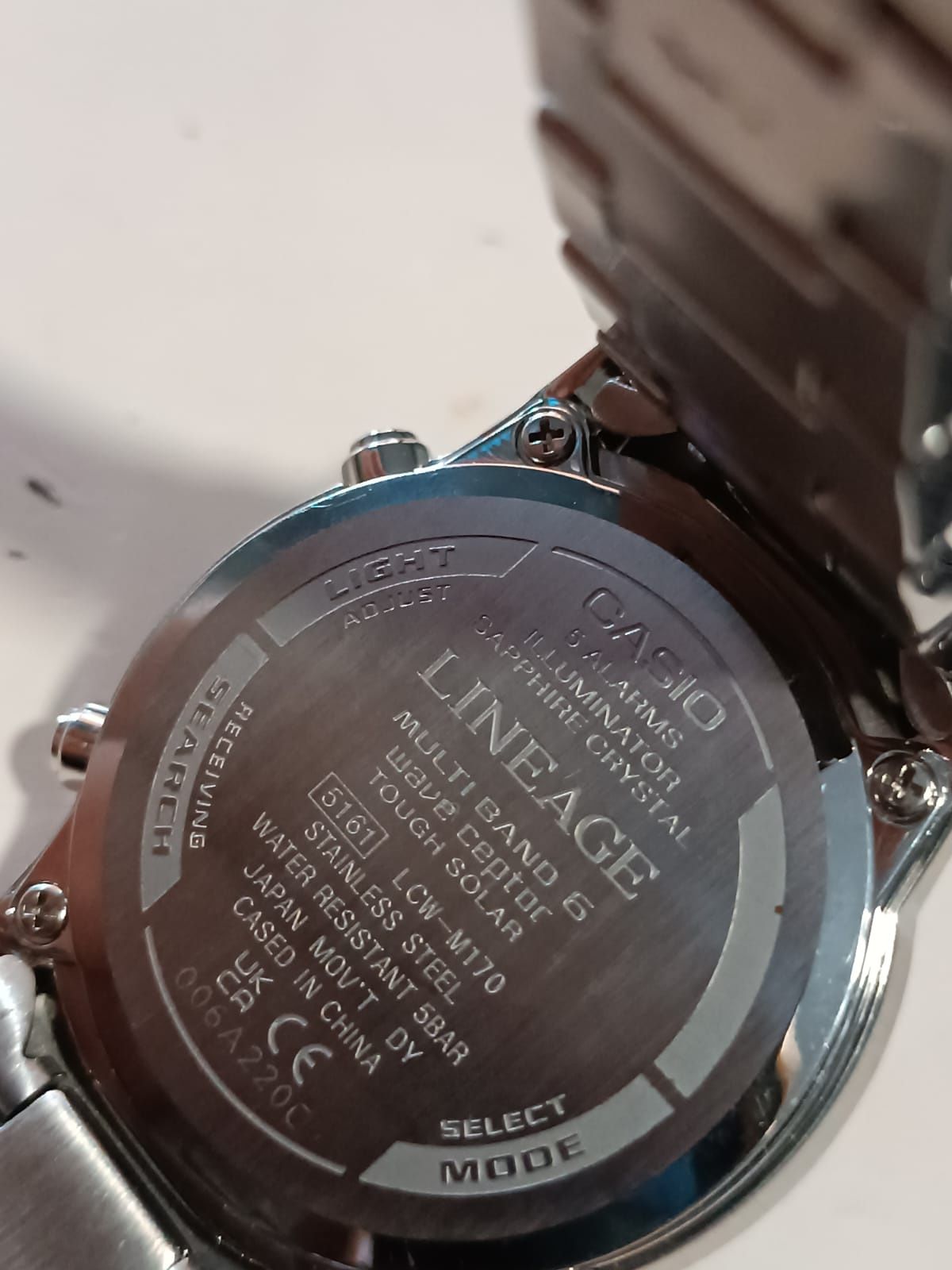 Lot 3 Ceasuri Casio Lineage 5161 LCW Solar-Radiocontrol-Titan-Steel