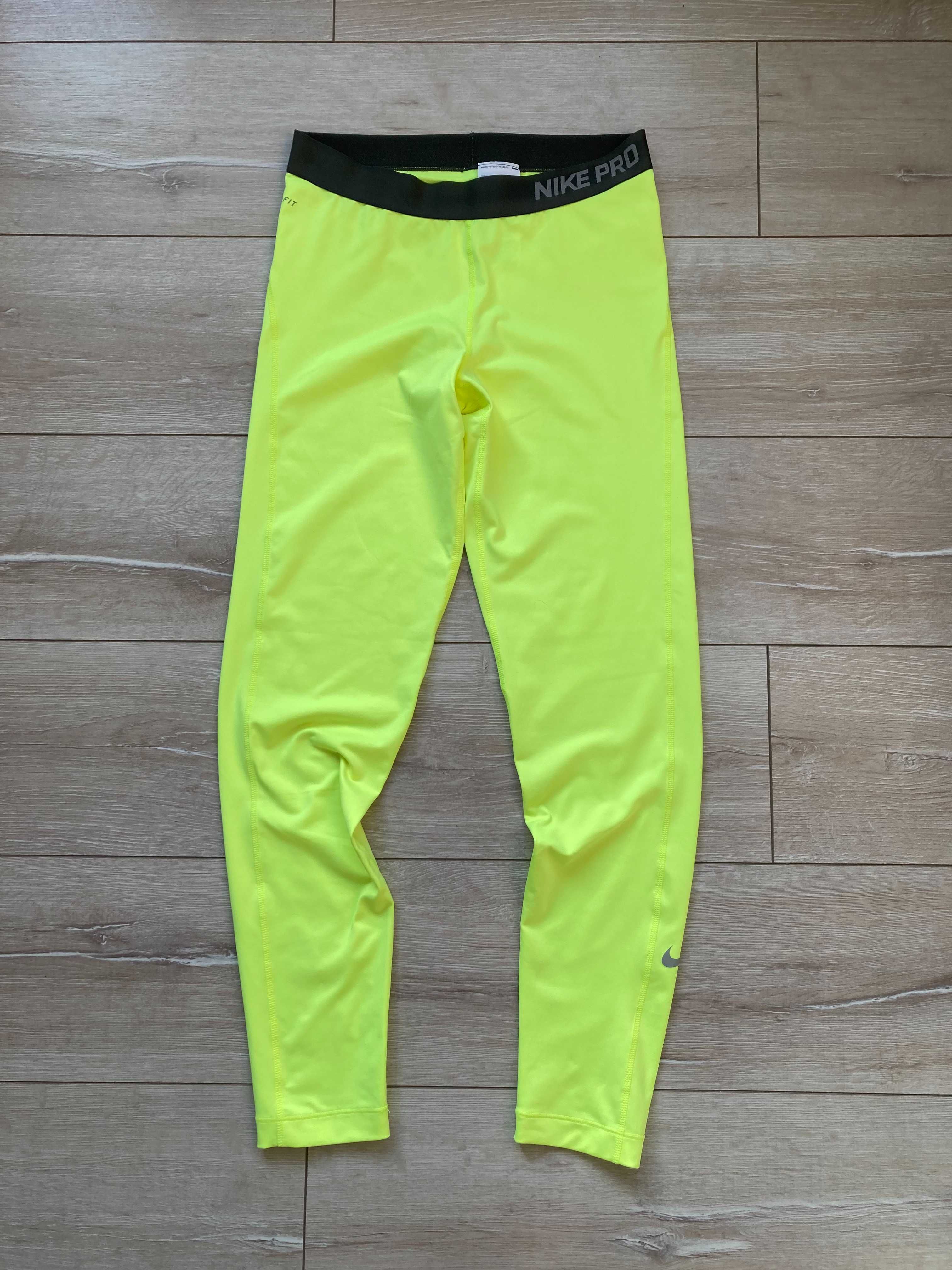 Найк Nike PRO Neon Dri Fit женски клин размер L