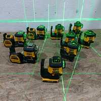 Nivela laser 360°dewalt profesionala raza verde