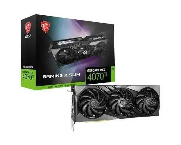 Видеокарта MSI GeForce RTX 4070 Ti GAMING X SLIM